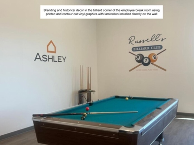 Distribution Center Wayfinding & Branding Project Photo